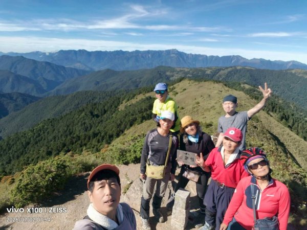 帶著78歲爸爸爬百岳~北二段O型縱走2026/06/30~07/043082036