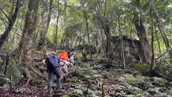 115/7/4-加里山前山隘勇線到騰龍山大石壁P型(含分遣所巡禮）3081959