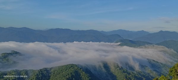 二格山藍天綠地的雲海流瀑，永遠看不膩 ! 7/202224560