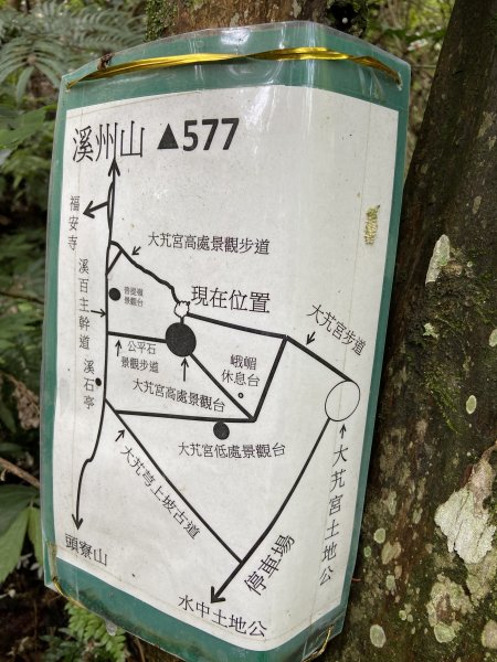 大艽芎古道登溪洲山| Mt.Xizhou |水中土地公廟|峯花雪月2502381