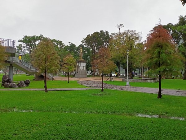 禽鳥天堂的大湖公園、施工封閉的大港墘公園【走路趣尋寶】1926011