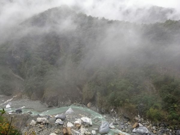 青山綠水雲霧繚繞。 綠水合流步道769462