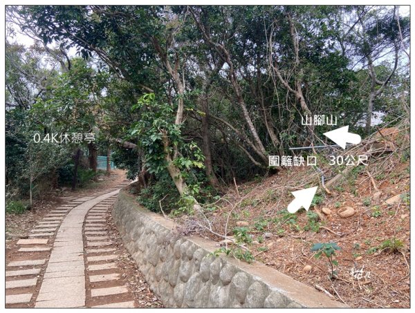 鳳崎落日步道、山腳山2713477