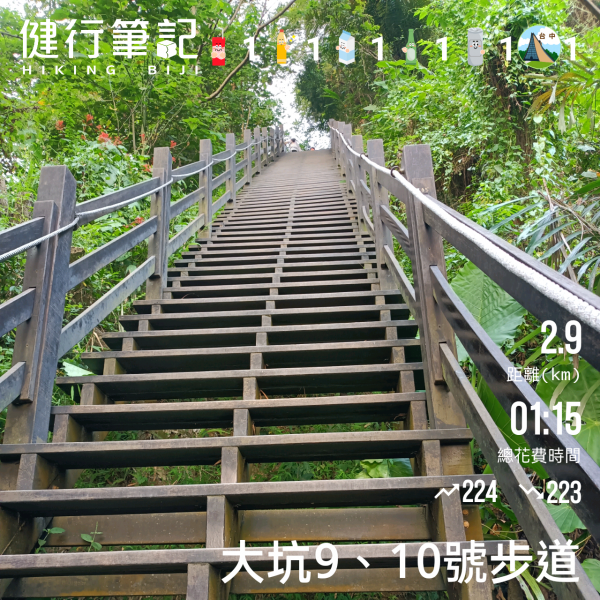 走路趣尋寶，台中大坑10號9號步道