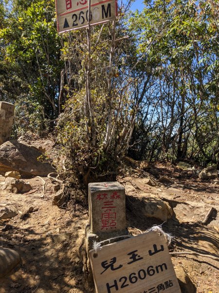 幾乎包場的兒玉山(自忠山)走東水山接特富野古道2548661