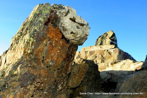 鬼斧、神工 : 收集山裏的奇岩怪石