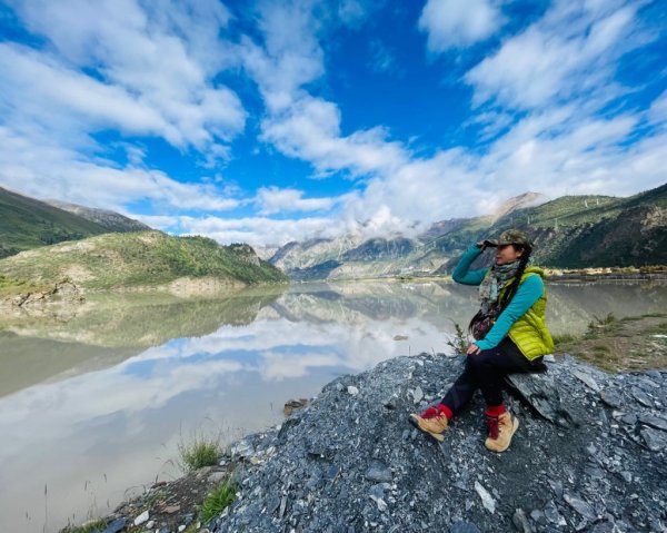 西藏的高山聖湖💙一措再措2907615