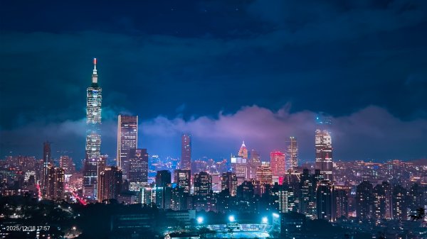 #天空之城 #穿雲箭 #虎山峰 #夕陽 #火燒雲 #夜景 #101大樓 12/182964789