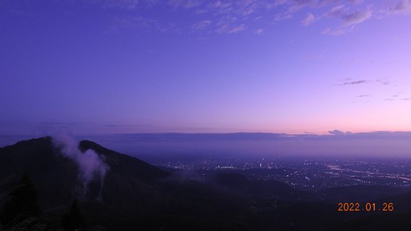 縮時攝影陽明山雲海&夕陽1591807