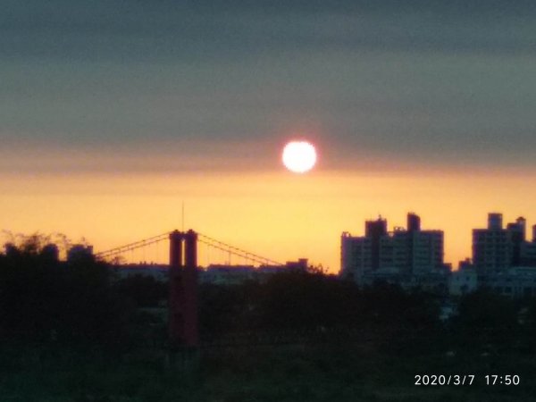 嘉義八掌溪落日餘暉870285