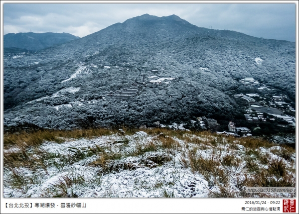 20160124寒潮爆發．雪漫紗帽山28900