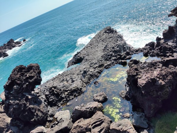 韓國濟州島：柱狀節理带2912136