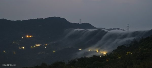 #新店四十份 #琉璃光 #雲瀑 #翡翠水庫壩頂 #日出 #雲海  #松月櫻 4/13&153034777