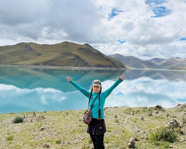 西藏的高山聖湖💙一措再措2907352