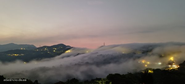 石碇趴趴走追雲趣 - 二格山/十三股山/雲海國小 #雲瀑 #琉璃 #金星合月 11/102342502