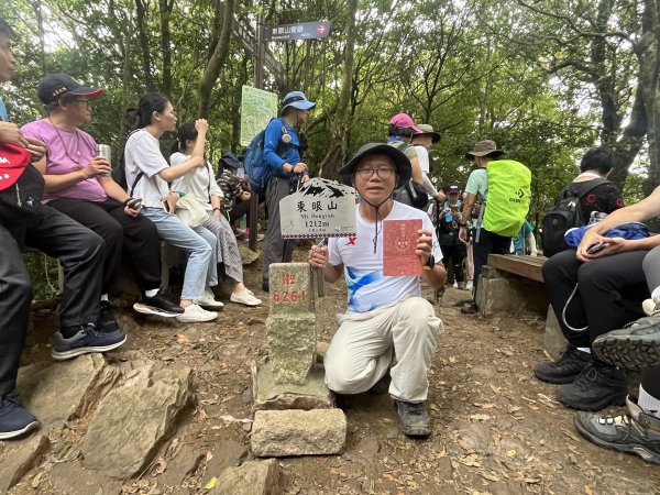 [山頂鳥40周年會員大縱走-13/15] 2024_0804 東眼山自導式步道封面