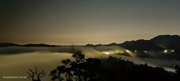 石碇星空夜景雲海流瀑/雲瀑/日出火燒雲&坪林開眼崙雲海9/142281232