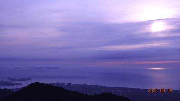 久違了 ! 山頂雲霧飄渺，坐看雲起時，差強人意的夕陽晚霞1748814