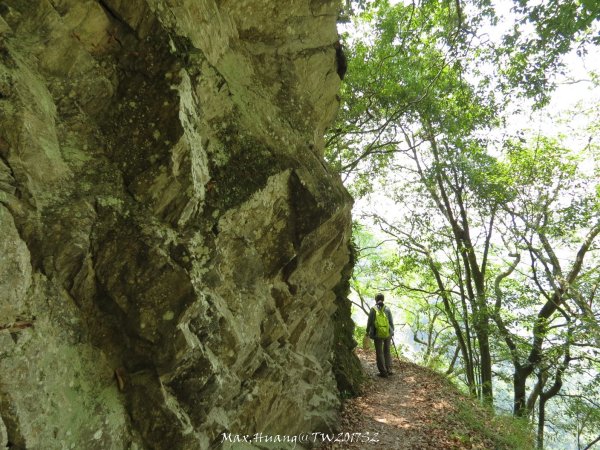 《南投》峽谷瀑布｜東埔八通關古道-雲龍瀑布201704162887730