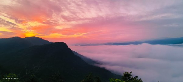 #翡翠水庫壩頂 #火燒雲 #日出 #雲海 8/13093719