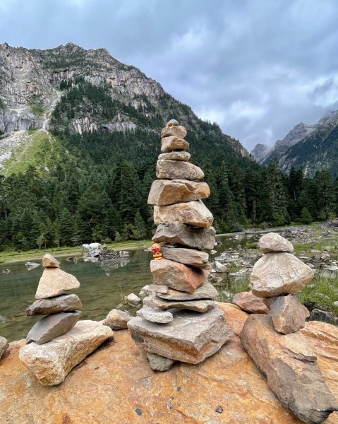 西藏的高山聖湖💙一措再措2907583