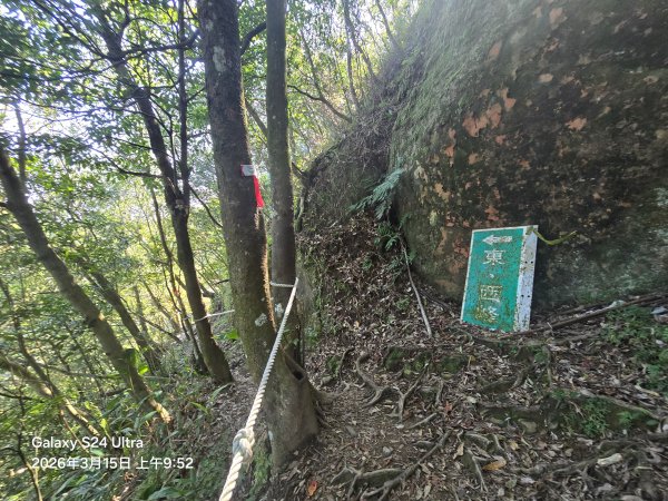 2026-03-15微笑山線：【二格山系】皇帝殿稜線段3016105