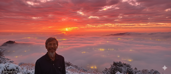 #馬那邦山 #夕陽 #雲海 #火燒雲 12/282974327