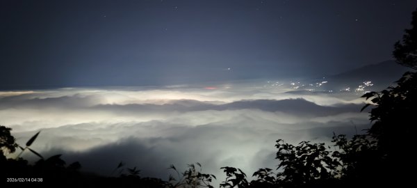 #觀音山 #月亮 #琉璃光 #雲海 #日出 #天空之城 2/14&152999649