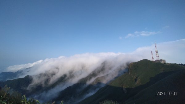 陽明山再見很滿意的雲瀑&觀音圈+夕陽，爽 !1475059