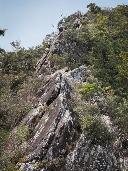 鳶嘴山上的瘦稜2983894