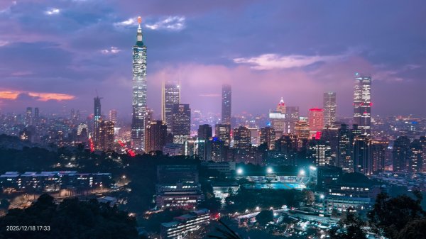 #天空之城 #穿雲箭 #虎山峰 #夕陽 #火燒雲 #夜景 #101大樓 12/182964766