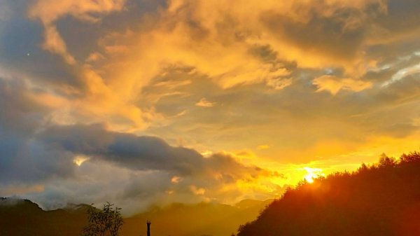 【阿里山私房景點】塔塔加夕陽下的彩霞691635