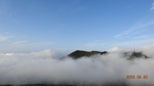 縮時攝影5/20我愛你陽明山雲海+夕陽晚霞