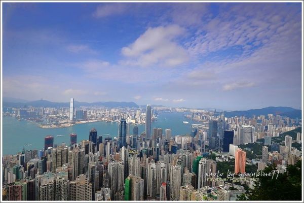 　香港太平山山頂環迴步行徑+百萬夜景136097