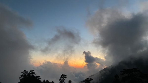 奇萊南華。金黃色的大擁抱1480644