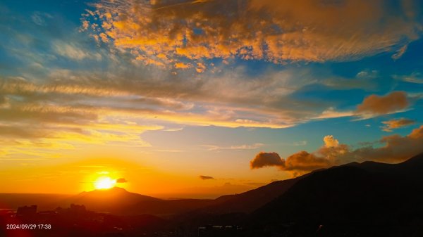 小草山夕陽火燒雲9/292606882