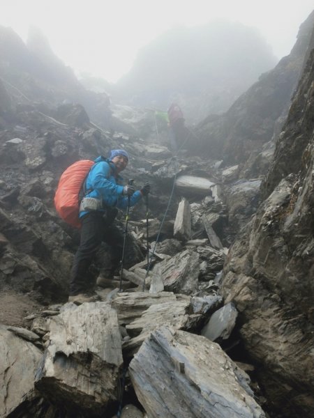 奇萊主山、奇萊北峰890802