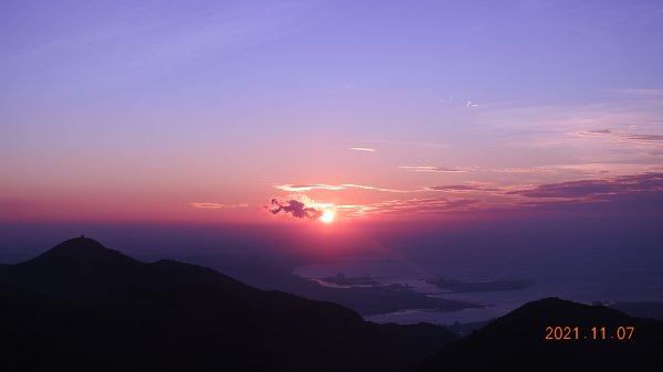 陽明山再見雲瀑&觀音圈+夕陽晚霞&金星合月1507046