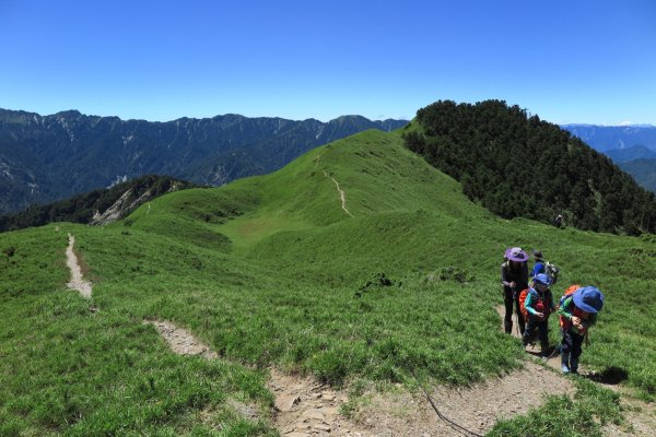 合歡山南峰上的天空步道641718