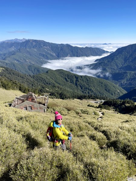 悠閒漫遊 合歡東峰1960506