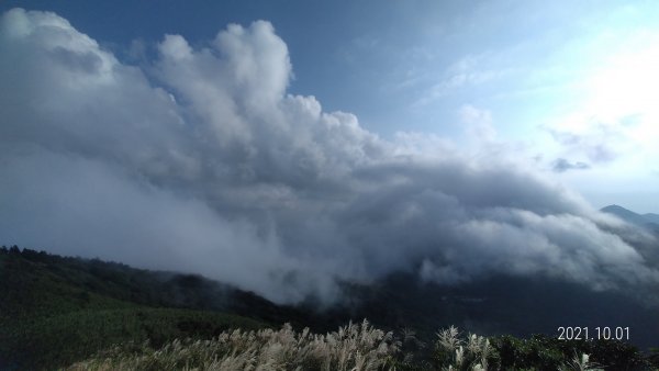 陽明山再見很滿意的雲瀑&觀音圈+夕陽，爽 !1475025