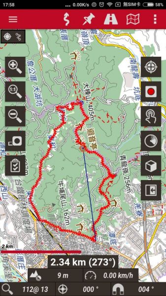 107.07.08新北樹林大同山登山步道 (樹人家商>南寮福德宮>大同山>青363353