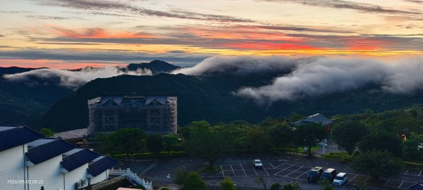 #新店四十份 #翡翠水庫 #日出 #雲瀑 #火燒雲 #雲海 9/23114389