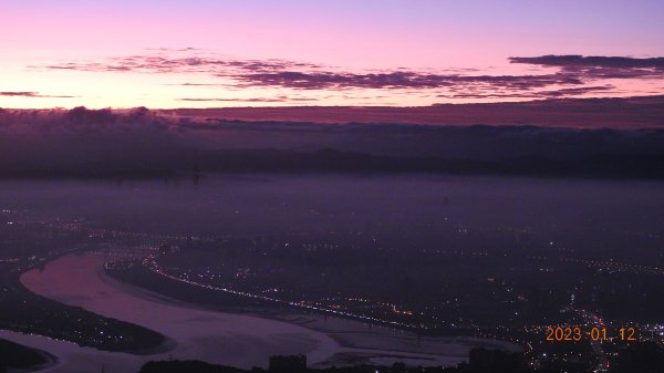 觀音山夜景/晨曦/日出&差強人意雲海&火燒雲1991398