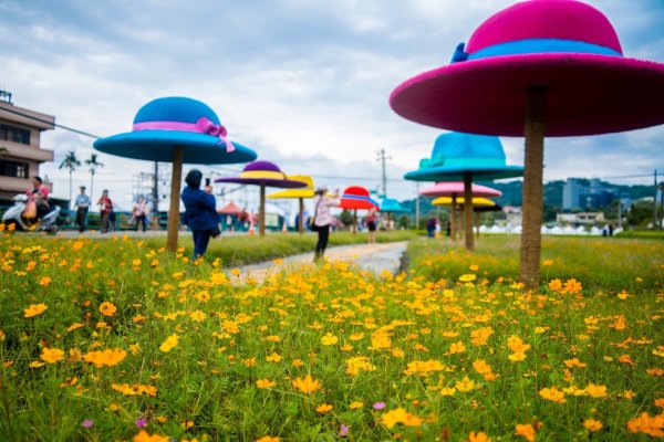 桃園大溪-花彩節🌼李騰芳古厝-月眉落雨松2934626