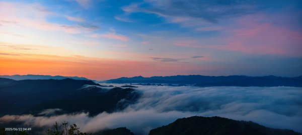 二格山 #琉璃光 #雲海流瀑 #雲瀑 #火燒雲 #日出 6/222817112