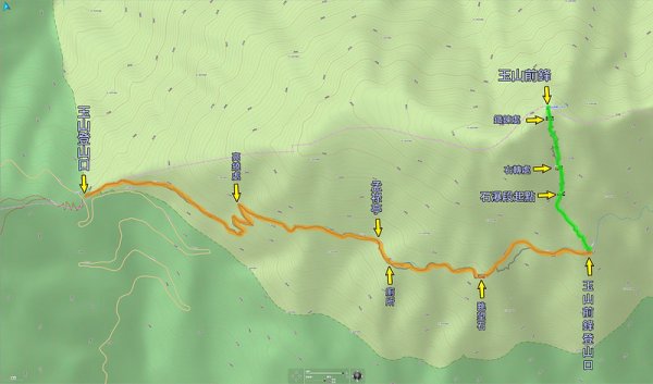 路線紀錄： 一日【玉山前峰】