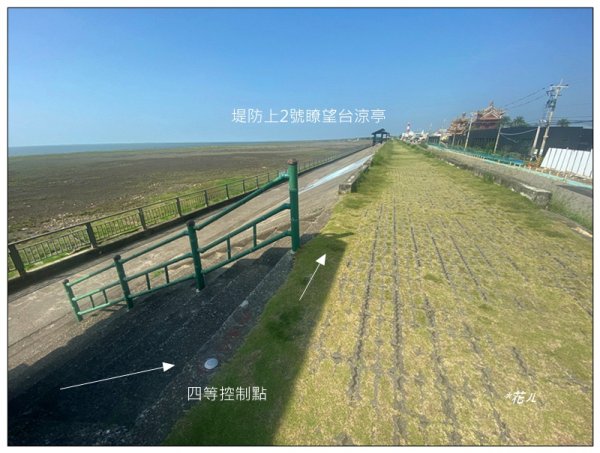 高美燈塔、大甲溪堤防、番子寮 基石2896591