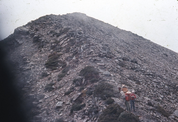 1970.11月 聖稜線Y型縱走25501