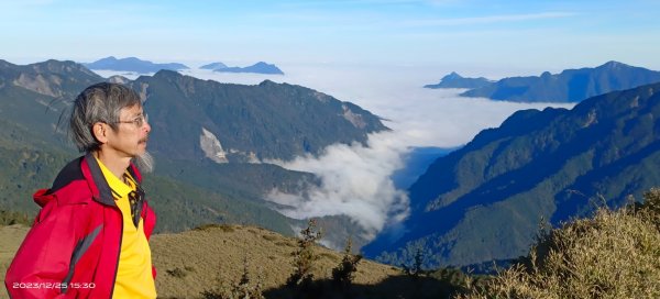 白色聖誕節-月圓雲海&殘雪，第九次合歡主東北峰單攻2387819